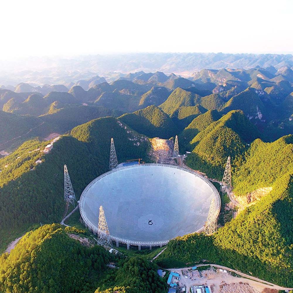 中國天眼——世界最大500米口徑天文望遠鏡